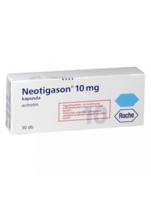 Neotigason 10 mg. 30 capsules