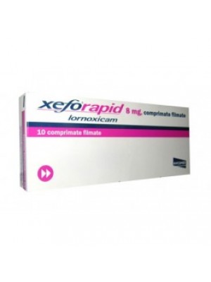 XEFO RAPID 8 mg. 10 tablets