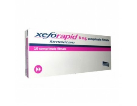 XEFO RAPID 8 mg. 10 tablets
