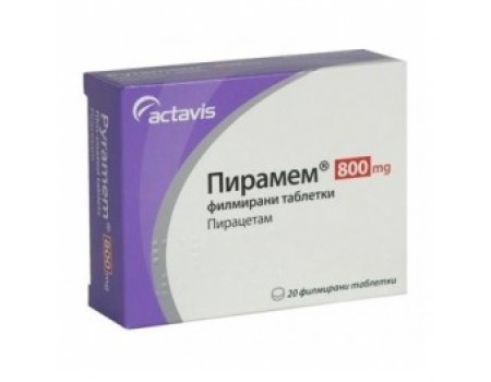 PIRAMEM 800 mg. 20 tablets