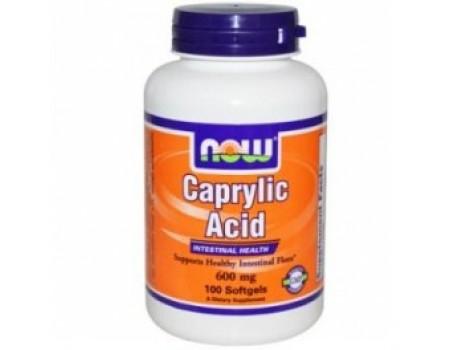 Caprylic acid 600 mg. 100 tablets