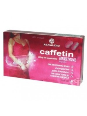 CAFFETIN MENSTRUAL 200 mg. 10 tablets