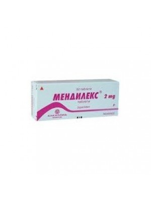 MENDILEX 2 mg. 50 tablets