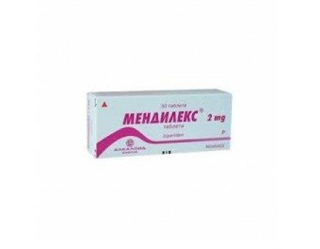 MENDILEX 2 mg. 50 tablets