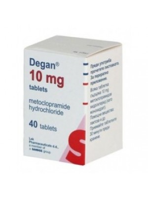 Degan 10 mg. 30 tablets