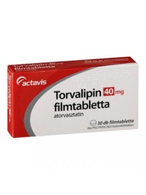 TORVALIPIN 40 mg. 30 tablets