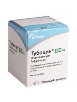 TUBOCIN 300 mg. 100 capsules