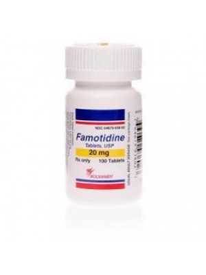 Famotidine 20 mg. 20 tablets