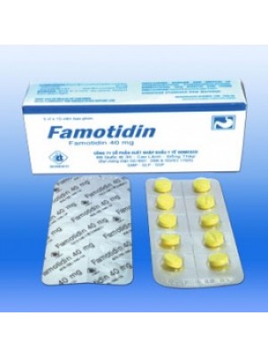 Famotidine 40 mg. 10 tablets
