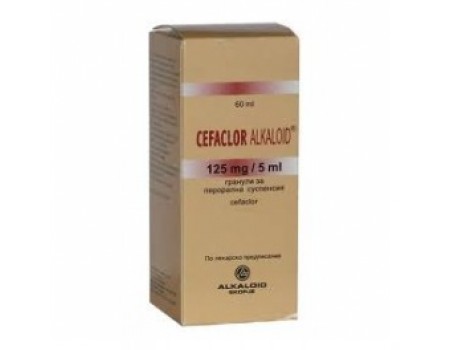 Cefaclor 125 mg. / 5 ml. 60 ml.