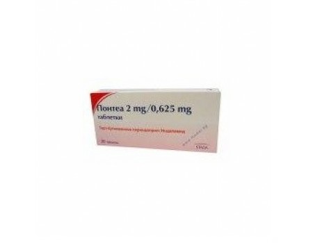 PONTEA 4 mg. / 1.25 mg. 30 tablets