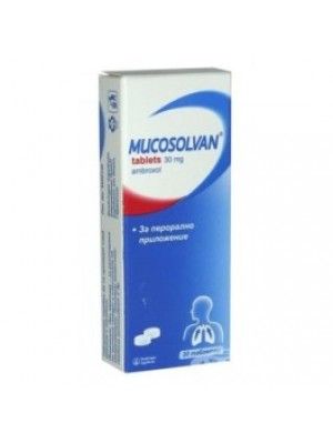 Mucosolvan 30 mg. 20 tablets