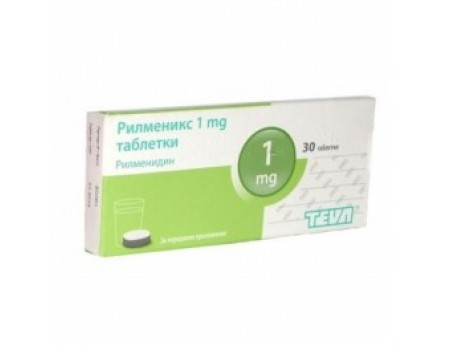RILMENIX 1 mg. 30 tablets