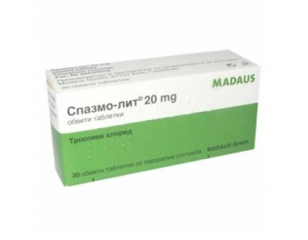 Table-LIT spasms. 20 mg. 30 tablets