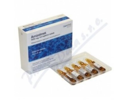 AMIZOLMET 500 mg. / Ml. 2 ml. 10 ampoules
