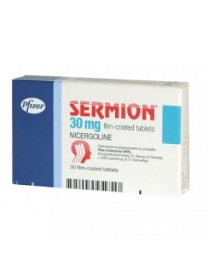 Sermion 30 mg. 30 tablets