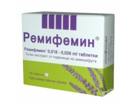 REMIFEMIN table. 100 tablets