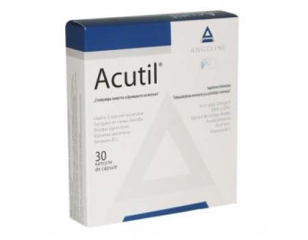 Acutil . 30 capsules