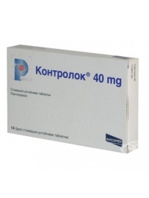 KONTROLOK table. 40 mg. 14 tablets