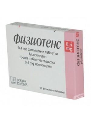 FIZIOTENZ table. 0.4 mg. 28 tablets