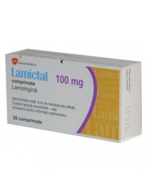 LAMICTAL table. 100 mg. 28 tablets