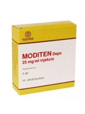 MODITEN depot amp. 25 mg. / Ml. 5 ampules