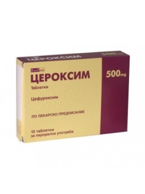 CEROXIM . 500 mg 10 tablets