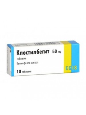 KLOSTILBEGIT table. 50 mg. 10 tablets