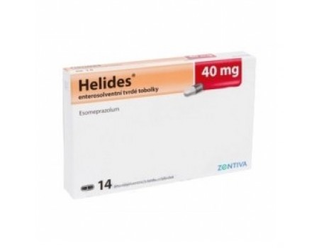 HELIDES caps. 40 mg. 14 capsules