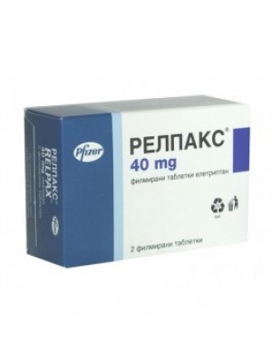 RELPAKS table. 40 mg. 2 tablets