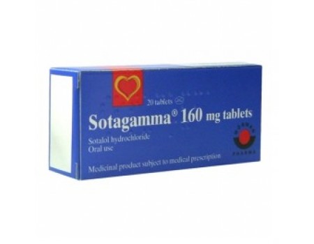 SOTAGAMA table. 160 mg. 50 tablets