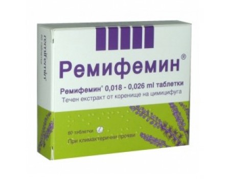 REMIFEMIN table. 60 tablets