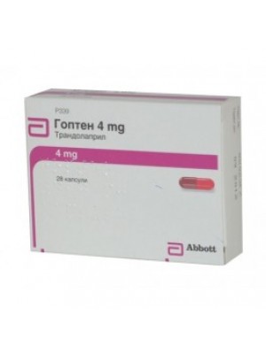 GOPTEN caps. 4 mg. 28 capsules
