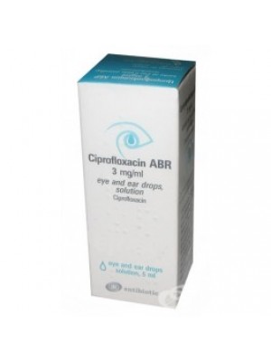 CIPROFLOXACIN Kolir 3 mg. / Ml. 5 ml
