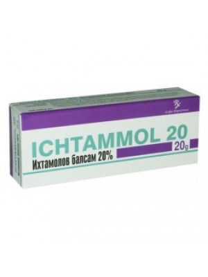 IHTAMOL 20% ointment 20g tube