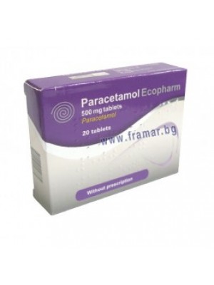 PARACETAMOL table. 500mg
