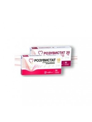ROZUVISTAT table. 20 mg. 30 tab
