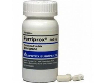 FERRIPROX table. 500 mg. 100 tab