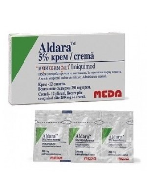 Aldara cream 5% 12 sachets