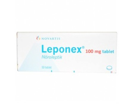 LEPONEX 100 mg. 50 tablets