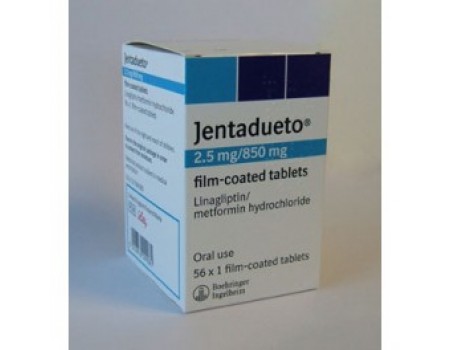 JENTADUETO . 2.5 mg. / 850 mg. 60 tablets