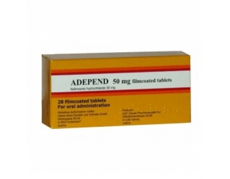 ADEPEND . 50 mg. 28 tablets