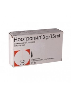 Nootropil amp. 3 gr./15 ml. 12 amp