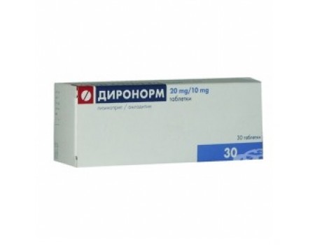 DIRONORM 20 mg. 30 tablets
