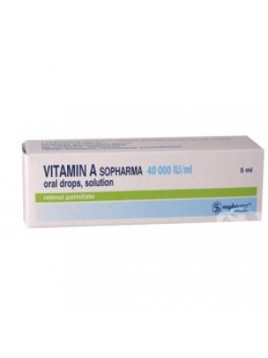 Vitamin A 40000 UI oleozum 5 ml.